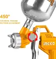 INGCO 400cc Air Spray Gun - 1