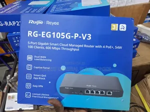 Ruijie RG-EG105G-P-V3 5-Port Gigabit PoE Router