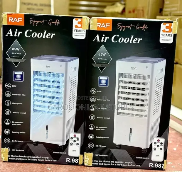Raf 8 Liters Air Cooler with Wheels - 1