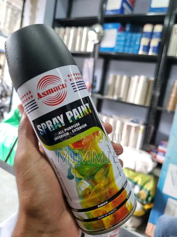 Asmaco Spray Paint - All Colours, Fast Drying - 1