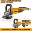 INGCO 1400W Angle Polisher (180mm) - 3