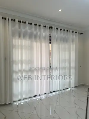 Home Curtains Nets - White