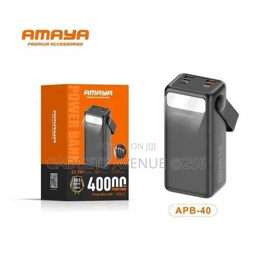 Amaya PowerBox 40,000mAh Portable Power Bank with 22.5W Fast Charging - 1