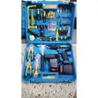 Multi-Piece Cordless Drill and Hand Tool Set with 2 Batteries - 2