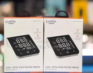 Porodo LiveOn Rechargeable Upper Arm BP Monitor