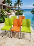 Willow Plastic Dining Chairs (Set of 4) - 2
