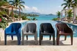 Morissom Outdoor Dining Plastic Chairs - 2