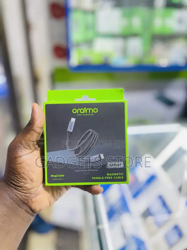Oraimo MagCable Magnetic USB-C to Lightning Cable (1m) - 1