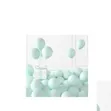 100 PCS 12 Inch Pastel Green Matte Latex Balloons - 2