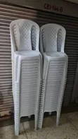 Sturdy Stackable Plastic Chairs - Brand New - 4