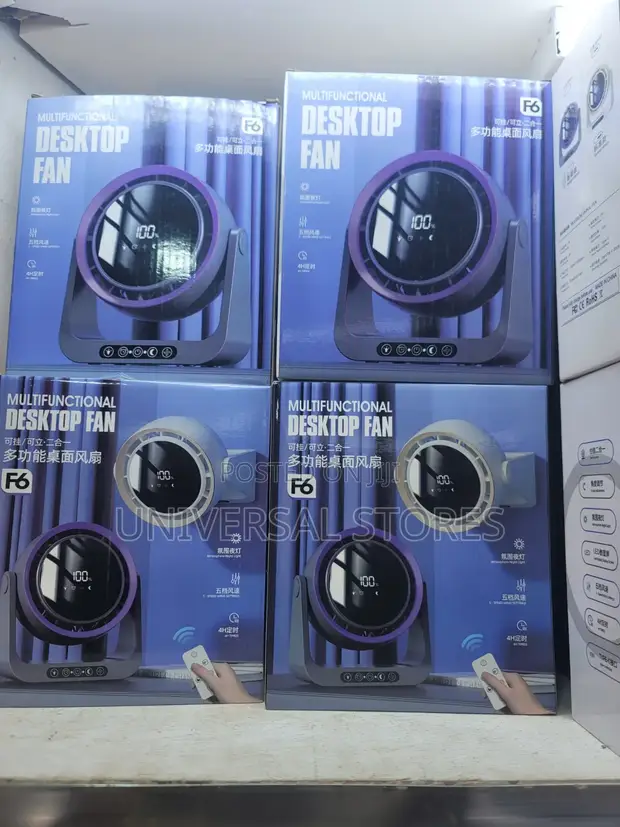 Multifunctional Desktop Fan - Brand New - 1