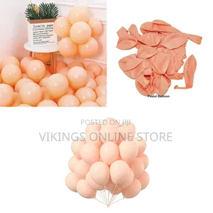 Pack of 50 Pastel Balloons for Party Decorations