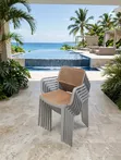 Cloud Mesh Plastic Chairs (Set of 4) - 2