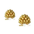 50 Pcs Metallic Gold 12 Inch Balloons - 2