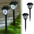 4-Piece Outdoor Solar Garden Lights - 4