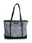 Full Leather Tote Bags - Blue - 3