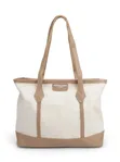 Full Leather Tote Bags - Blue - 4
