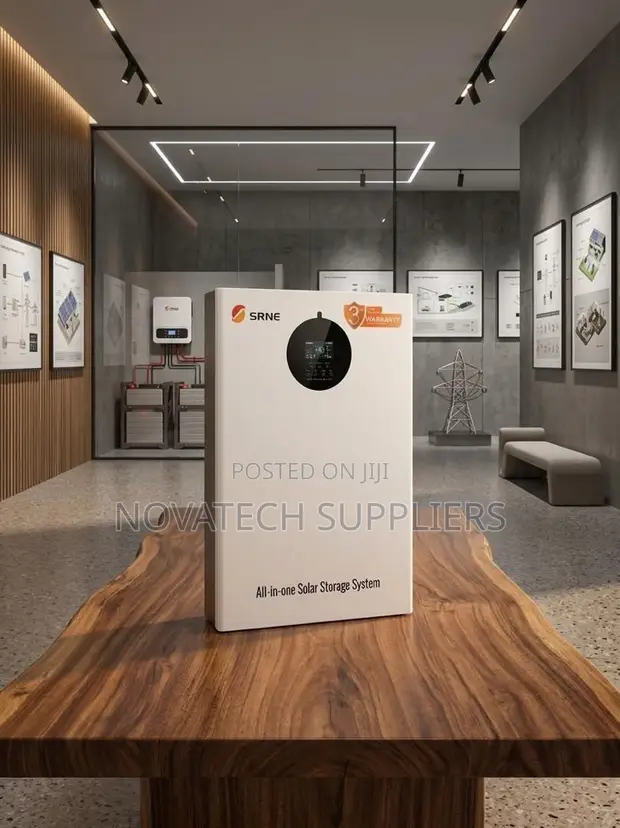 3KW SRNE Hybrid Off-Grid Inverter with Lithium Battery - 1