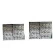 9-Piece Zhongqiu Marble-Patterned Self-Adhesive Wall Hooks - 2