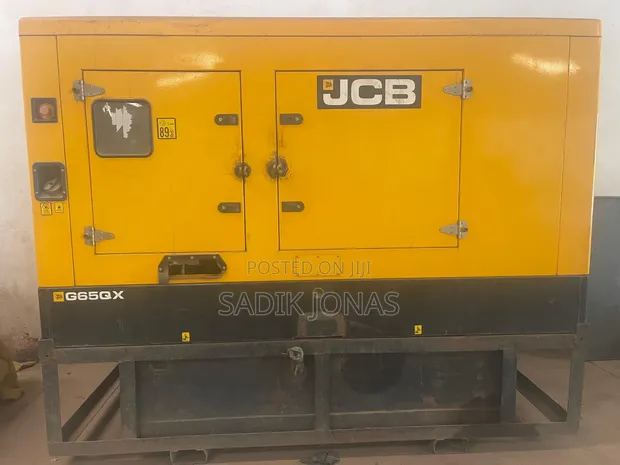 JCB G65qx 65 kVA Soundproof Diesel Generator - 1