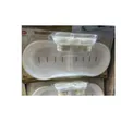 White Double Compartment Wall-Mounted Soap Dish - 1