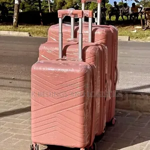 Goodpatner ABS Rubber Suitcase - Pink