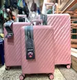 Goodpatner ABS Rubber Suitcase - Pink - 2