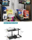 Two-Tier Sliding Under-Sink Organizer - 1