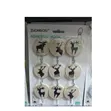 9-Piece Pack Decorative Wall Hooks - Rustic Deer Silhouette - 1