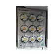 Decorative Daisy Adhesive Wall Hooks (3kg Capacity) - 1