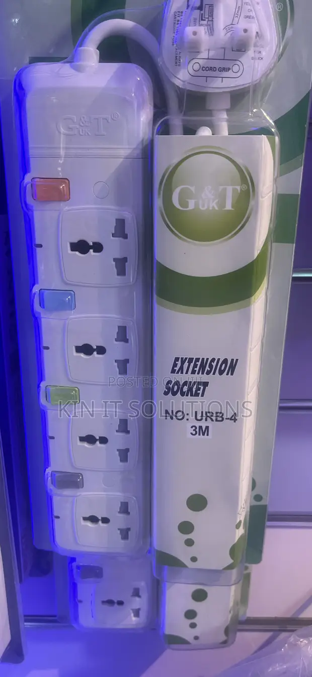 G&T 6-Way Power Extension Cable - 1