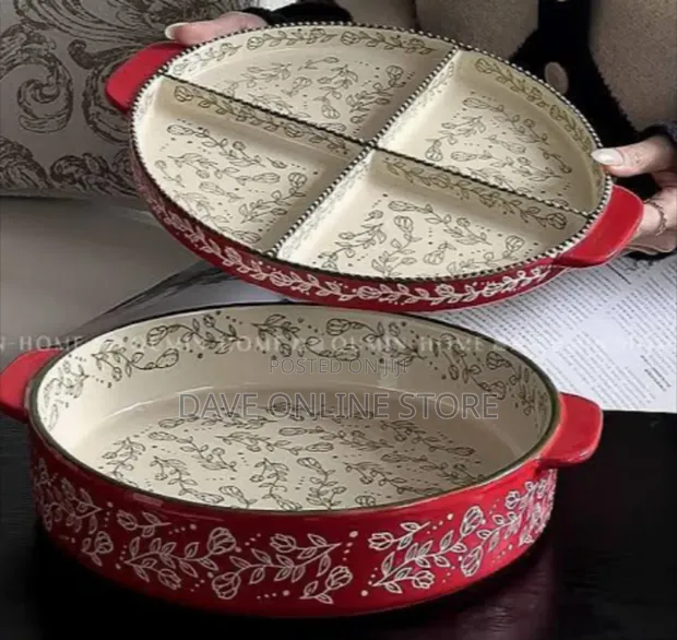 Danny Home Ceramic 2-Piece Bakeware Set - 1