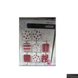 Pack of 9 Decorative Red & White Holiday Wall Hooks - 1