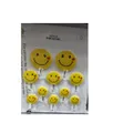 Self-Adhesive Yellow Smiley Face Wall Hooks (Brand New) - 1