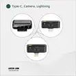 Green Lion GM-85X 3-in-1 Wireless Microphone - 3