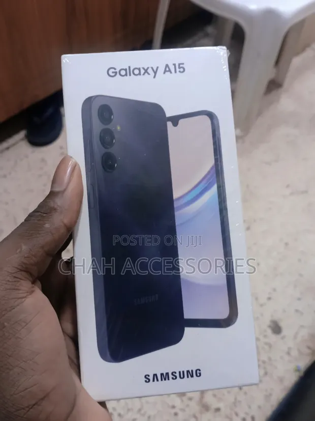 New Samsung Galaxy A15 128GB Black - 1