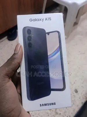 New Samsung Galaxy A15 128GB Black