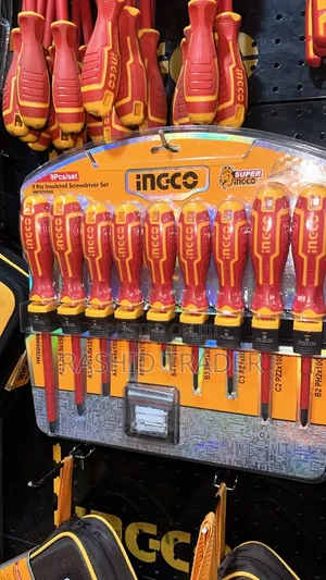 INGCO 9-Piece Insulated Screwdriver Set