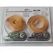 2-Piece Set: Orange 5m x 25mm Load Tensioners (250Kg) - 2