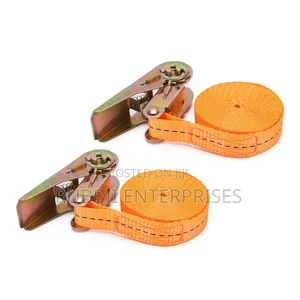 2-Piece Orange 5m x 25mm Load Tensioners (150Kg)