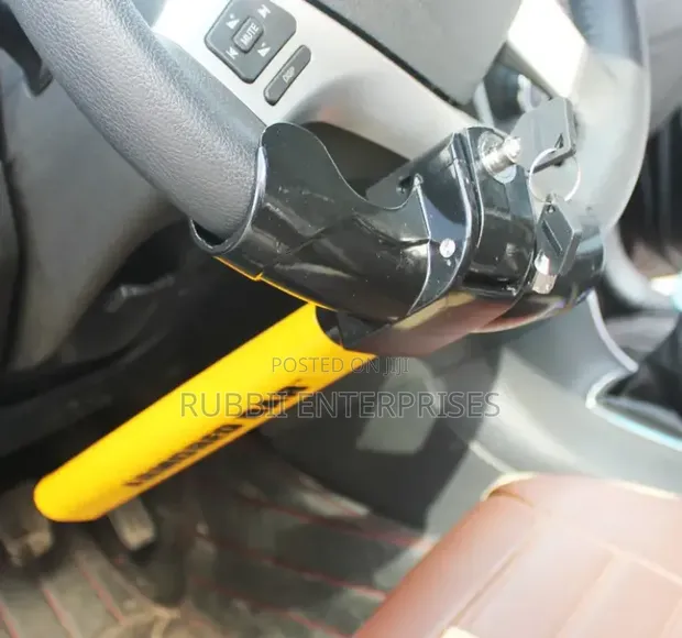 Armored Bar Anti-Theft Steering Wheel Lock - 1