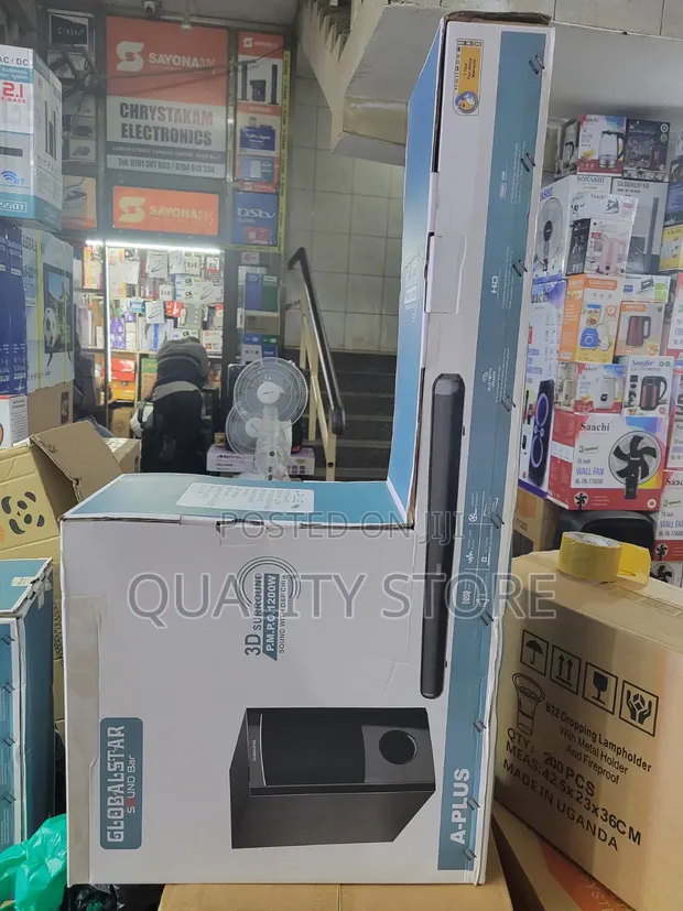 Global Star 4.1 Channel Wireless Sound Bar - 1