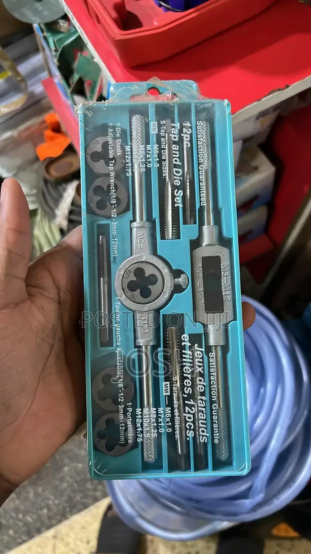 Tap and Die Set M6-M12 - 1