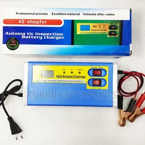 100A Microcomputer LCD Smart Car Battery Charger (12V/24V)
