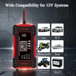 12V Intelligent Pulse Repair Battery Charger (100Ah) - 5