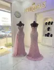 Pink Bride Changing Dresses for Hire - 3