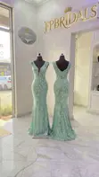 Green Matron Dresses for Hire - 3