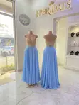 Blue Matron of Honor Dresses for Hire - 1