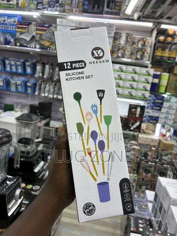 12-Piece Silicone Kitchen Utensil Set - 1