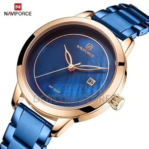 Naviforce Ladies Watch NF 5008 - Gold/Blue